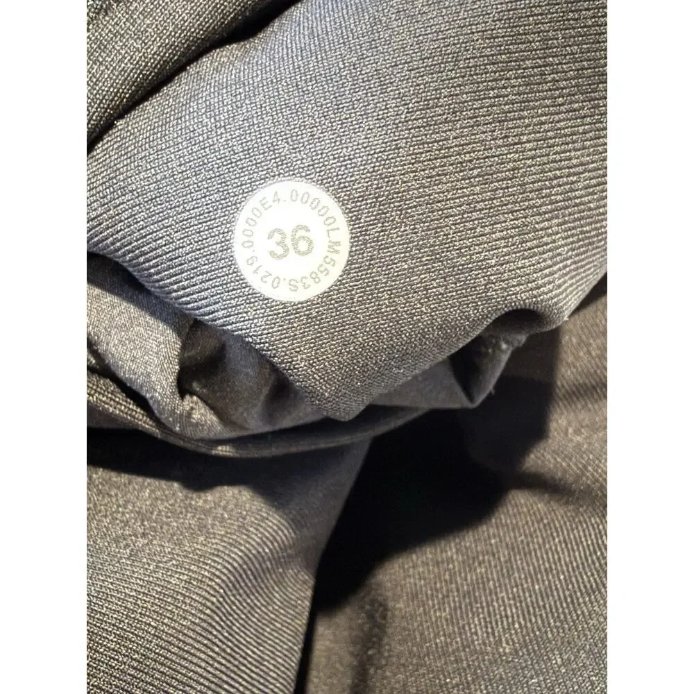 Lululemon Mens ABC Classic Fit 5 Pocket Pants Sz 36‎ x 31 Black Golf Office City
